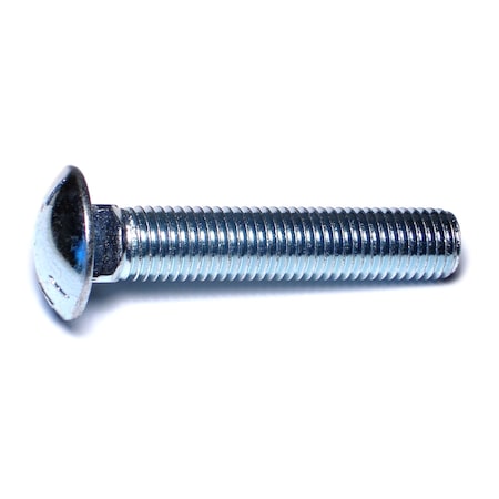 Midwest Fastener 3/4"-10 x 4" Zinc Plated Grade 5 Steel Coarse Thread Carriage Bolts 20PK 07533